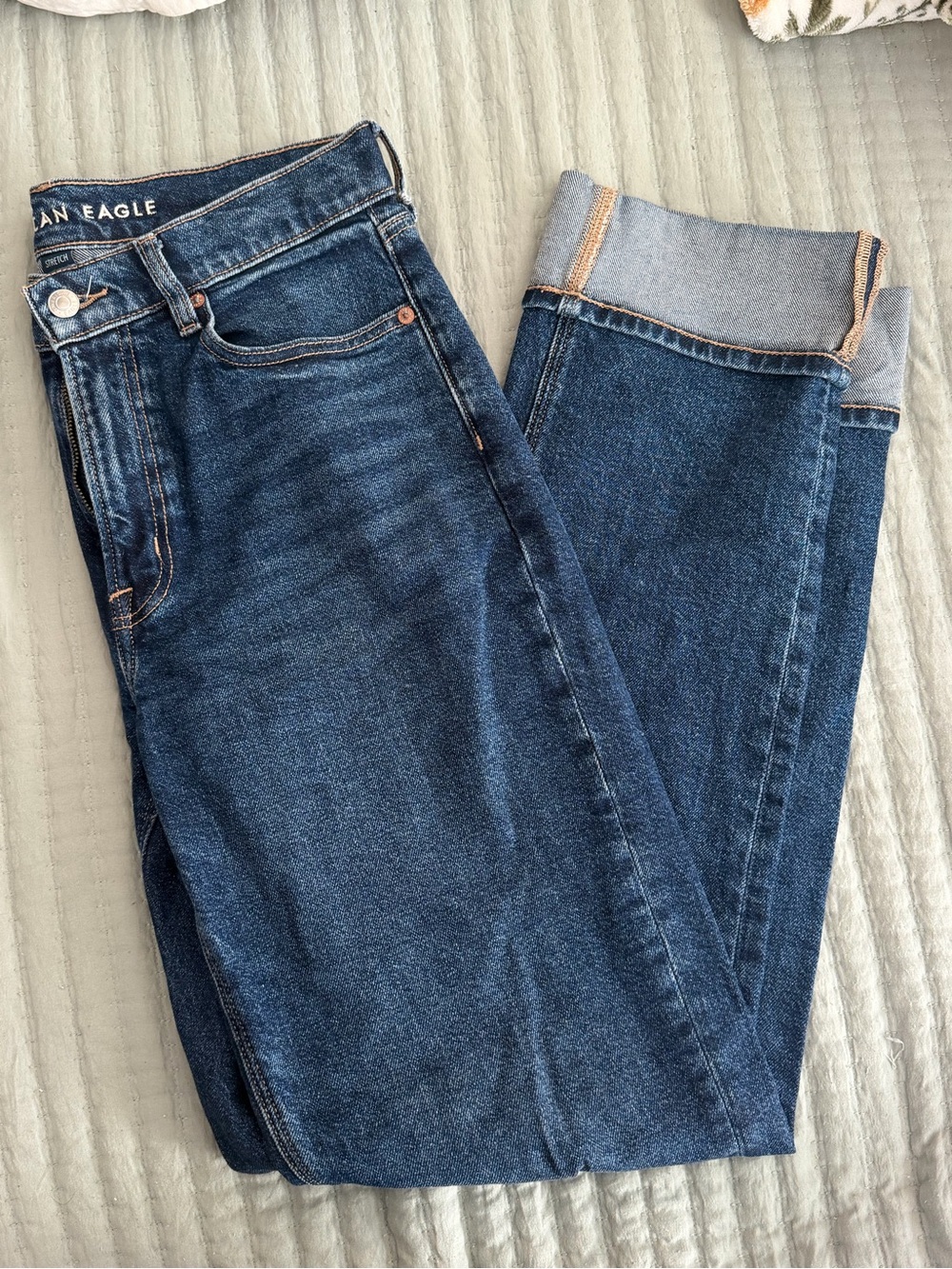 American Eagle Outfitters Dark Blue Women's Jeans